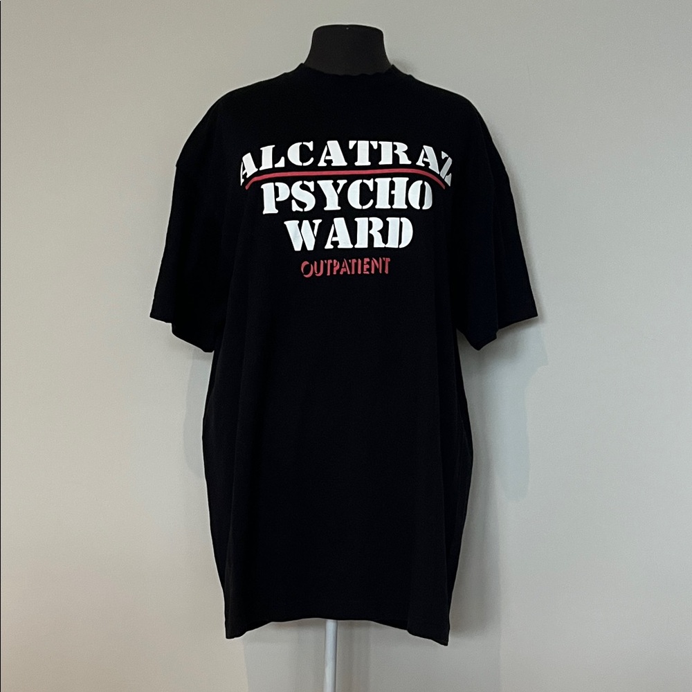 VTG Alcatraz Psycho Ward black tee